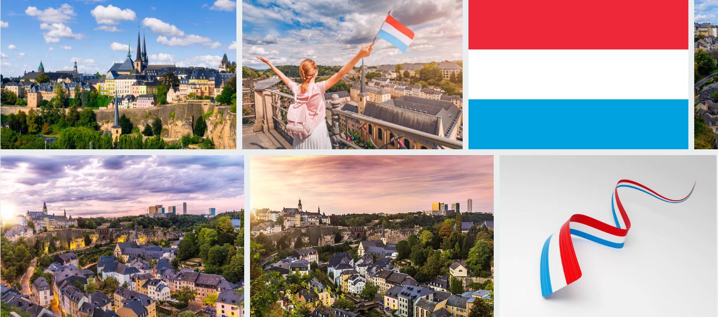 Luxembourg visa images