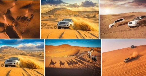 dubai desert safari image