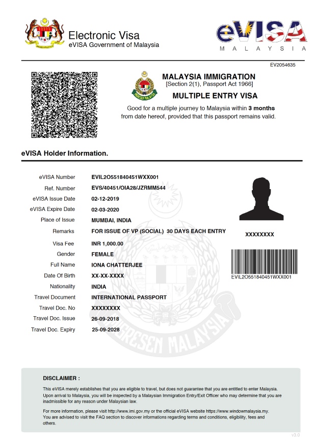 Malaysia permit